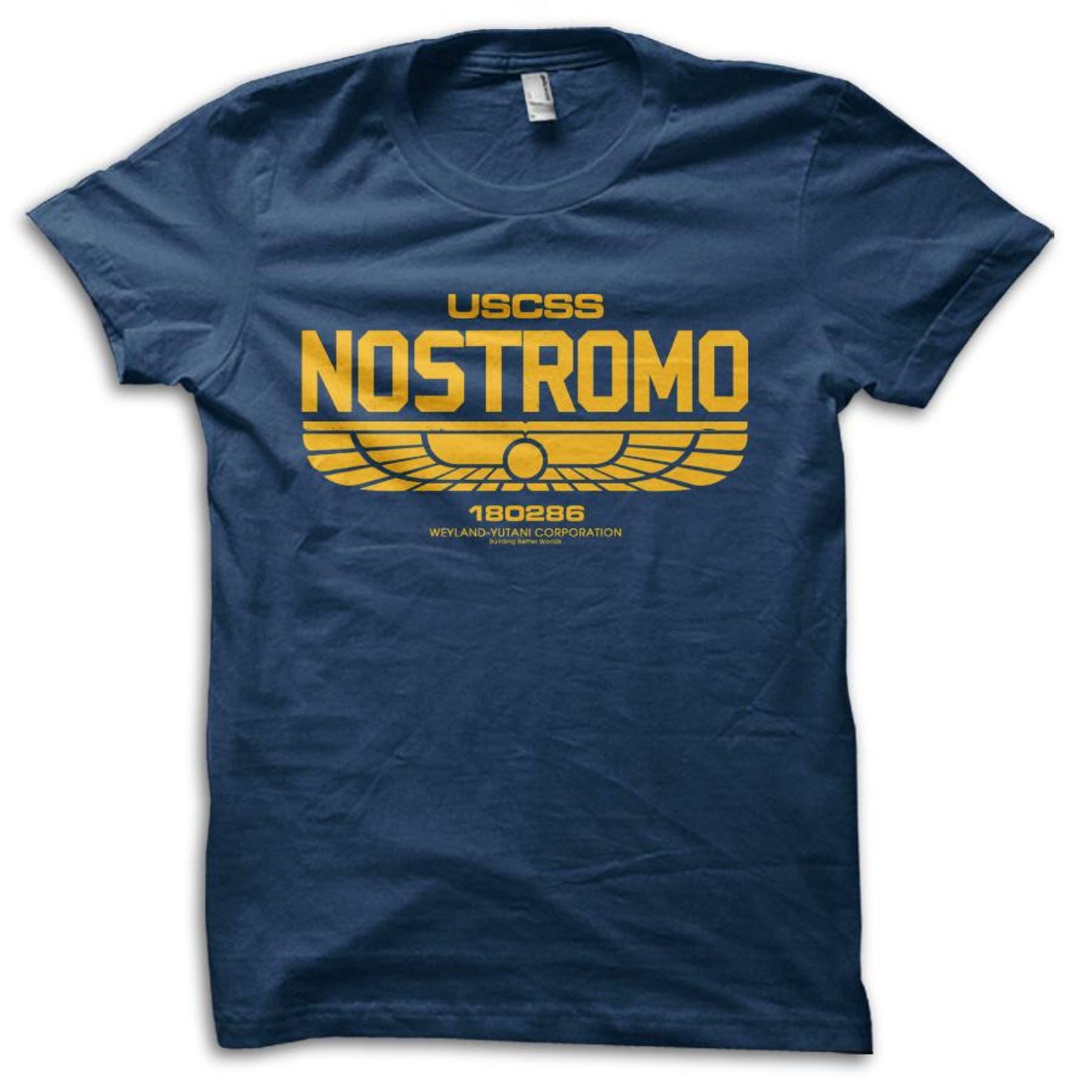 Nostromo Crew Weyland Prometheus Alien printed T-Shirt S