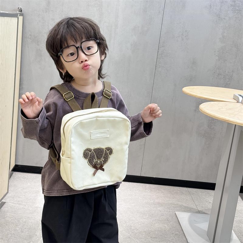 Easy Endearing And To Carry Cartoon Bear Backpack For Boys And Girls In Colors Bright