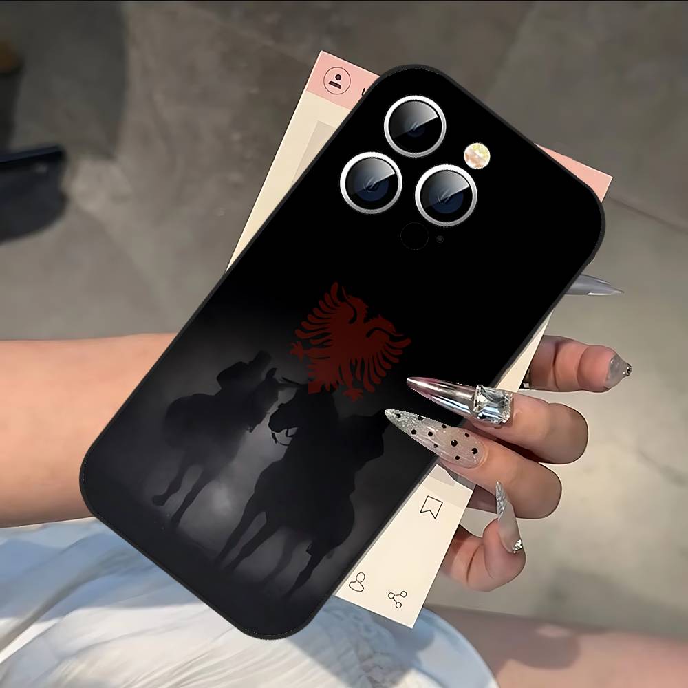 A-Albania F-Flag Phone Case For IPhone 17/16/15/13/14 Pro Max/ 11Plus/X/Xr/Xs Max/12mini