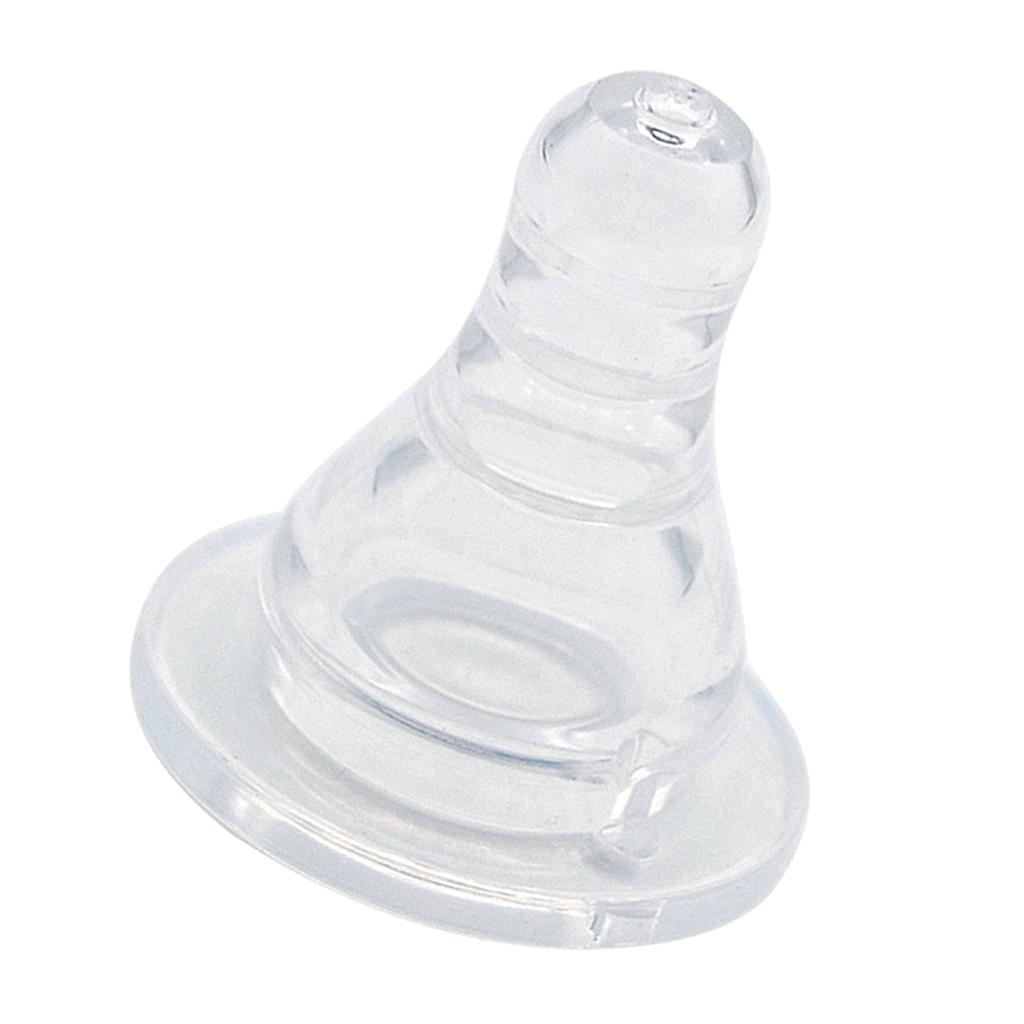 Baby Newborn Feeding Bottle Replacement Silicone Nipple Clear 03M