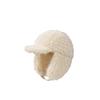 "Otaku Girl" Solid Color Lamb Plush Lei Feng Hat Thickened Ear Protector Children's Winter Warm Ski Hat