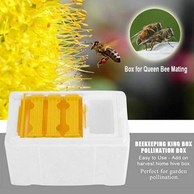 Multi-Function Beehive Beekeeping King Box Foam Home Bee Hive Pollination Boxes Harvest Bee Hive Beekeeper Mating Supplies