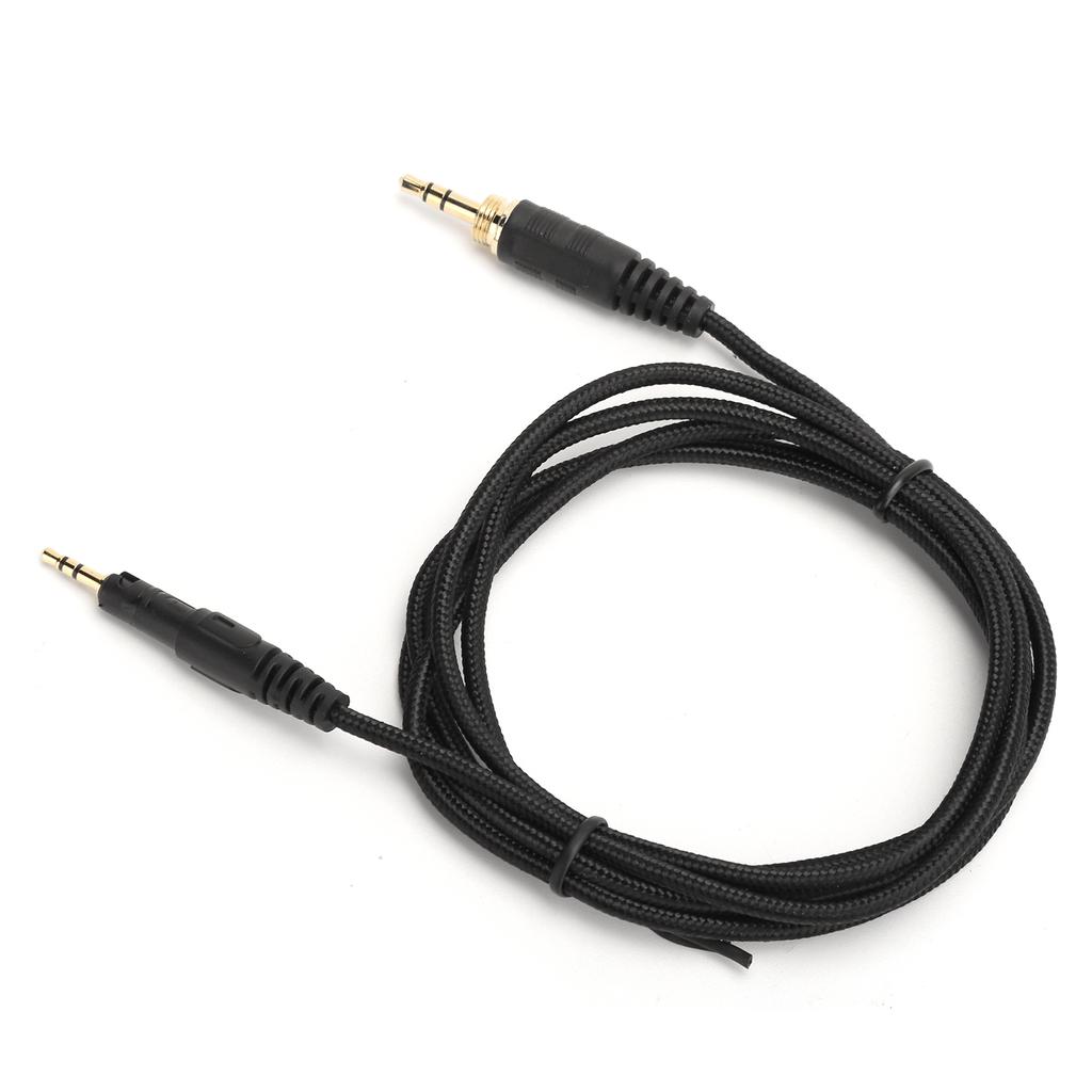 Headphone Audio Cable Braid AUX Cord Replacement for ATHM50X M40X