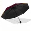 Queensland Maroons Automatic 8‑ribs Umbrella, Custom Name Text Personalized Folding Umbrella Rain Sun Gift