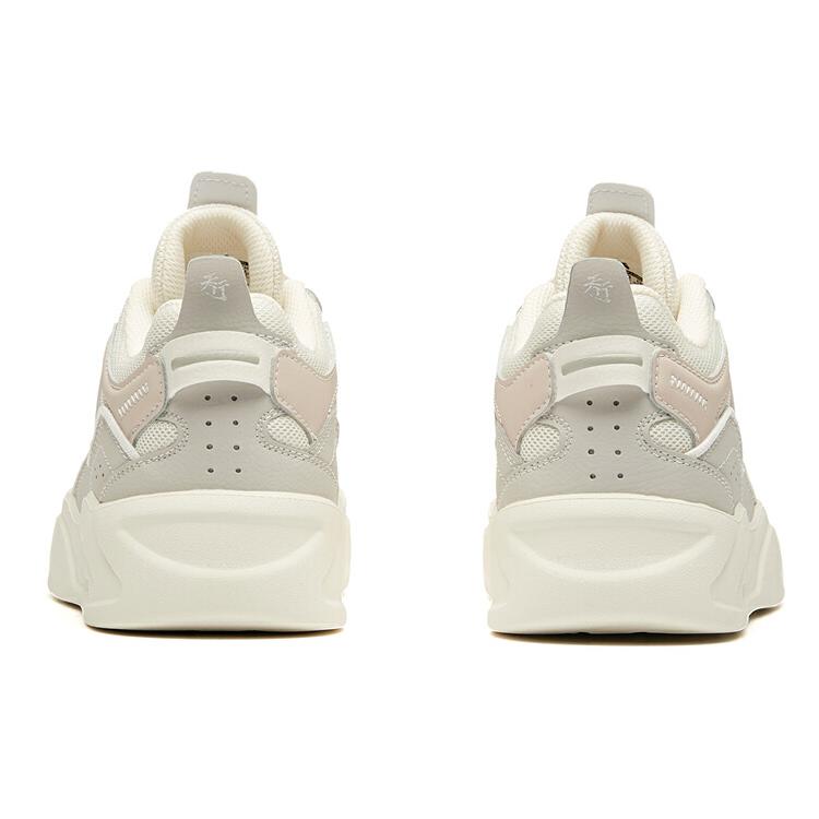 ANTA Skateboard Shoes Women's Low top Gray White 122018041-2