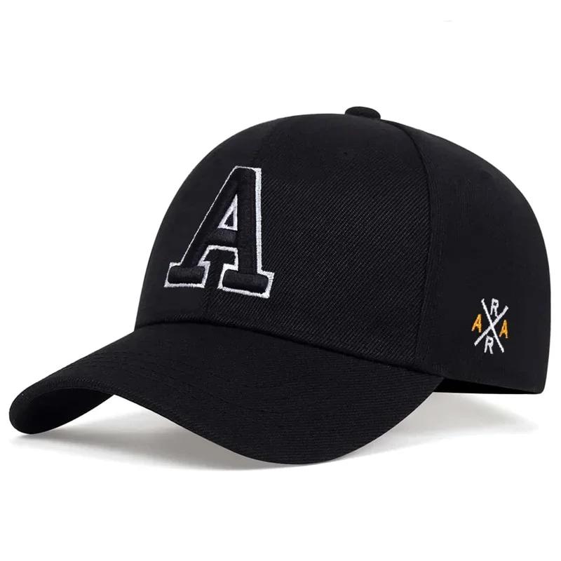 Unisex Letter Embroidery Stitched Stitching Baseball Cap Spring And Autumn Adjustable Snapback Hat Adjustable Casual Cap Sunscreen Hat