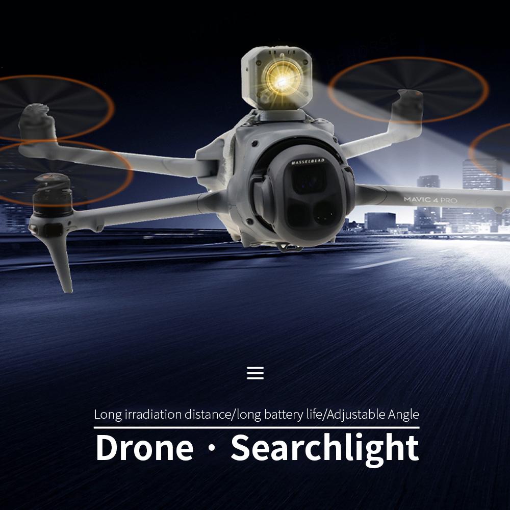 Top Searchlight For Mavic 4 Pro Night Navigation Light with Adapter Extension Bracket For DJI Mavic 4 Pro Drone Accessories