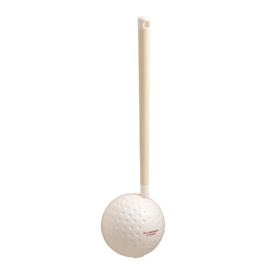 Extended Handle Toilet Brush Double-Sided Brush Head Toilet Scrubber