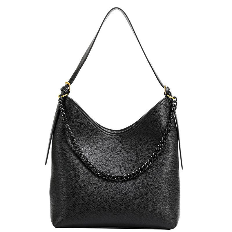 Stylish And Versatile 2023 New Women s Bag Urban Minimalist Design Shoulder Bag Black