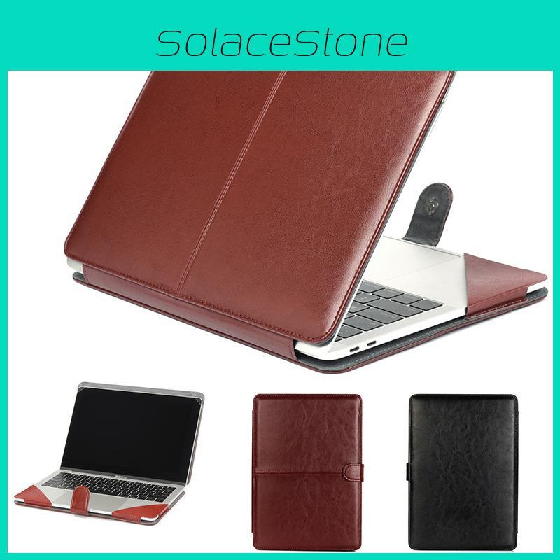Macbook Air 13in Pu Leather Case With Scratchresistant Coating For Travel And Storage