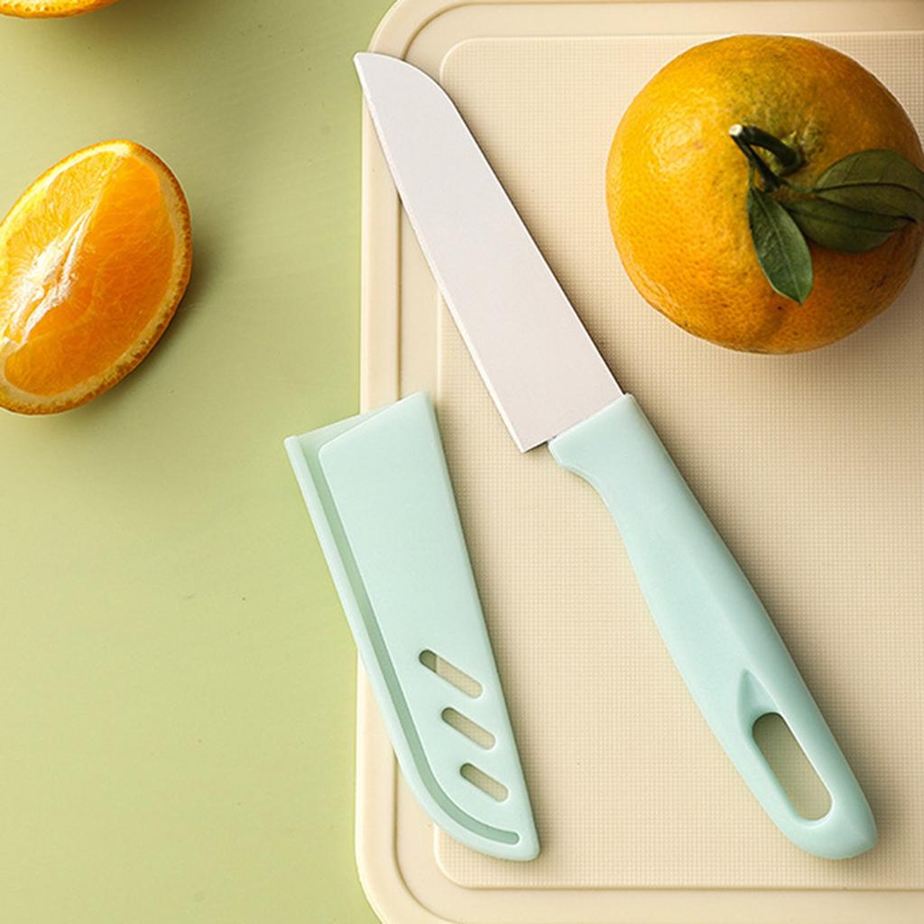 Ultrascharfes Gemüse- und Obstmesser, kleines Küchenmesser aus deutschem Stahl mit ergonomischem Griff aus PP-Kunststoff