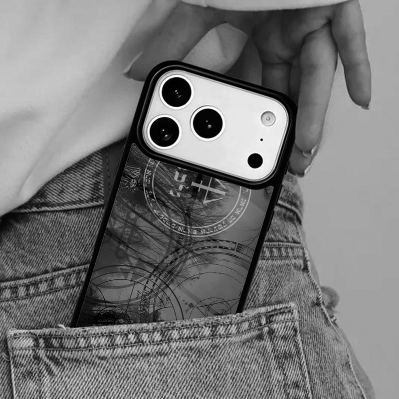 Sigil of Lucifer Phone Case for iPhone 17ProMax 12 13 14 15 16e 17 Pro Max Plus Air Cover