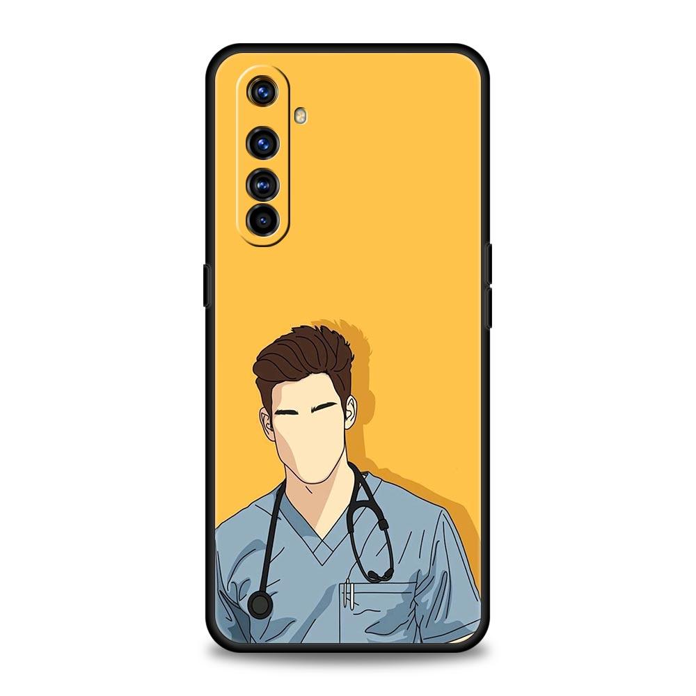 Doctor Nurse Medical Medicine Case For Realme 12 11 10 9 8 5G 7 6 GT5 GT3 GT2 Pro C21 C25 C35 For Realme GT Neo 2 3 3T 5 Cover