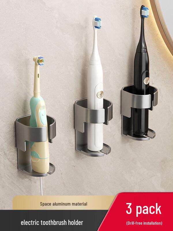 

LIEI Punch-Free Suction Cup Electric Toothbrush Holder