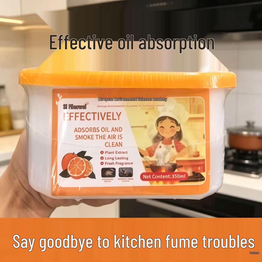 Long-Lasting Kitchen Deodorizer: Plant Extract, Odor Removal, and Fresh Scent Air Purifier