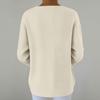 Women's Fashion Long Sleeve Christmas Snowflake Print Top Elegant Casual Top