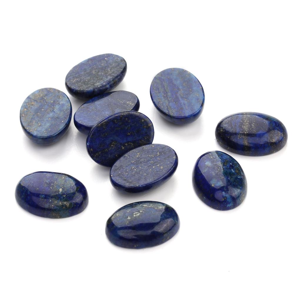 2-10pcs/lot Natural Stone Oval Cabochon Agate Malachite Opal Turquoise Loose Beads Cabochon For DIY Charm Necklace Earrings Gift