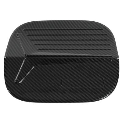 Carbon Fiber Style Fuel Tank Cap Cover Trim Auto Exterior Accessories Replacement for Civic 11th 2022+