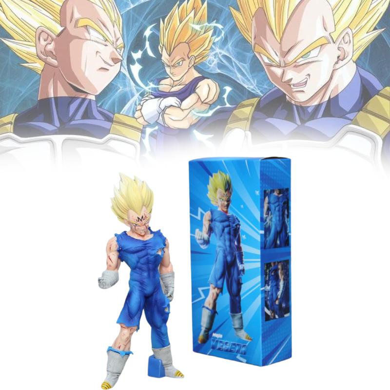 Colorful Dragon Ball Z Vegeta Action Figure Beautiful Saiyan Prince Collectible With Box