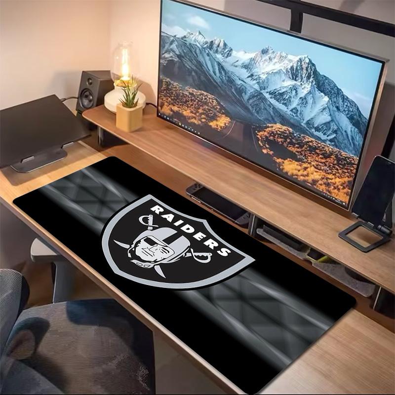 Las Vegas Raiders2 Print Cushion Non-slip Laptop Tablet Big Mousepad XXL Mat Mini PC Playmat With Lock edge
