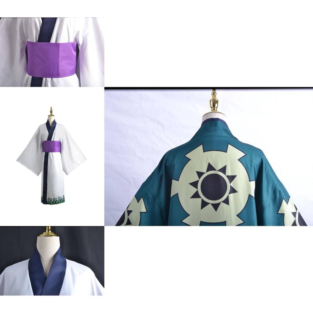 One Piece Roronoa Zoro Wano Land Cosplay Kostüm Kimono Für Männer Und Frauen