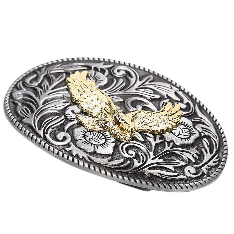 Vintage Eagle Zinc Alloy Belt Buckles Unisex Western Buckle Cowboys Cowgirls