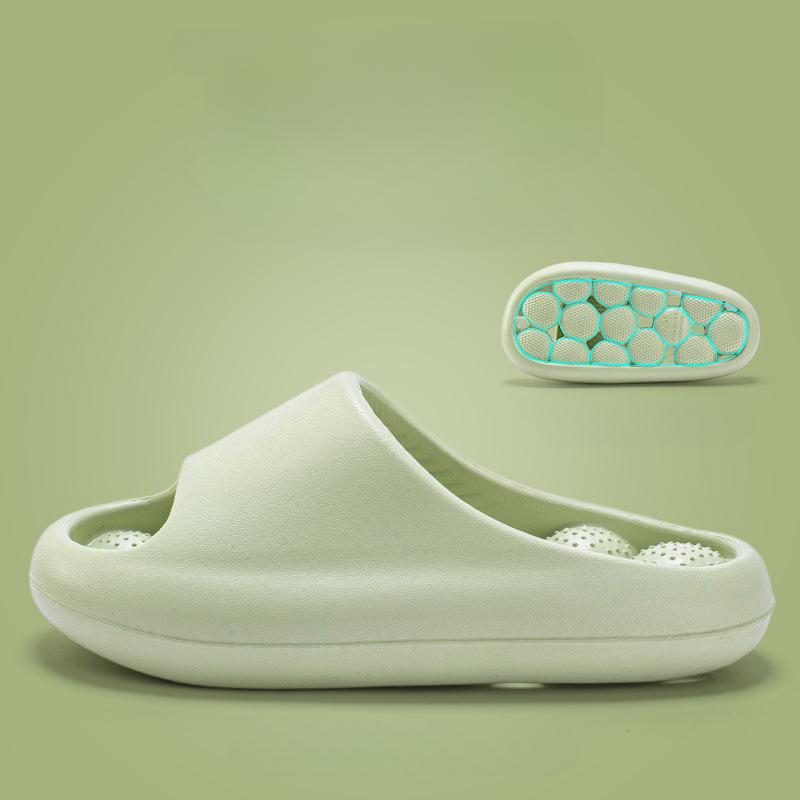 Bathroom Leakage Slippers Massage Anti Slip EVA Slippers