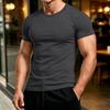 Men's Fashion Cotton Neck Short Sleeve T-Shirt for Everyday Casual Wear