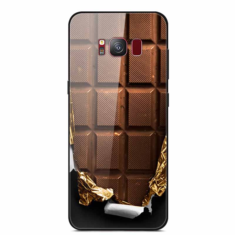 Glass Back Cover For Samsung S8 Plus Phone Case S8Plus Hard Tempered Glass Case For Samsung Galaxy S8 Plus Case S 8 Soft Edge