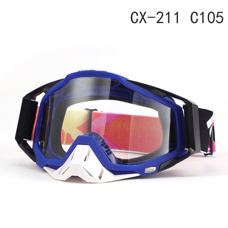 Gafas de Moto y Esquí a Prueba de Viento Transfronterizas: 100% Todoterreno, Equitación al Aire Libre y Protección para Descenso