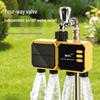 Solarbetriebener intelligenter WiFi-Tropfbewässerungs-Timer: 4-Wege Automatisches Blumenbewässerungssystem