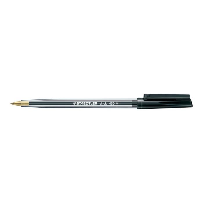 STAEDTLER stick 430 Stylo à bille noir 0.45 mm moyen