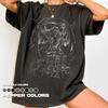 Gravestone Reaper Dark Fantasy Shirt, Retro 90s Graphic Tee, Comfort Colors Unisex