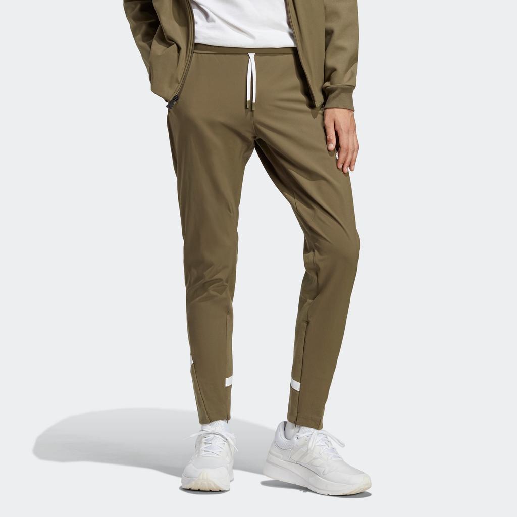 adidas Designed 4 Gameday Pants Solid Color Slim Fit Joggers Men Pants Rock-Olive-Green IC8018