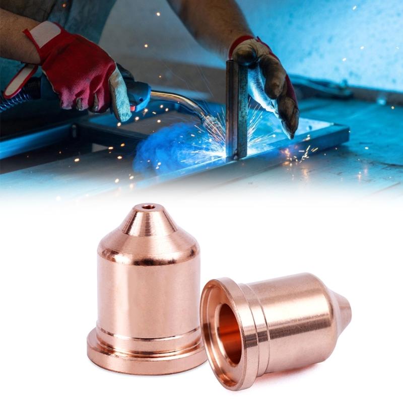 Ergonomic Plasma Torch Nozzle Brass Construction for 45A 105A Cutting Equipment Models 220842,220990,220993