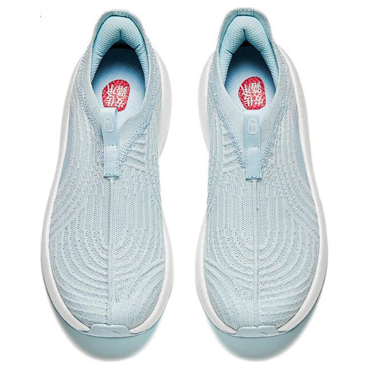 New Anta Wear Resistant Low Top Casual Shoes Women's Blue 922427705S-4