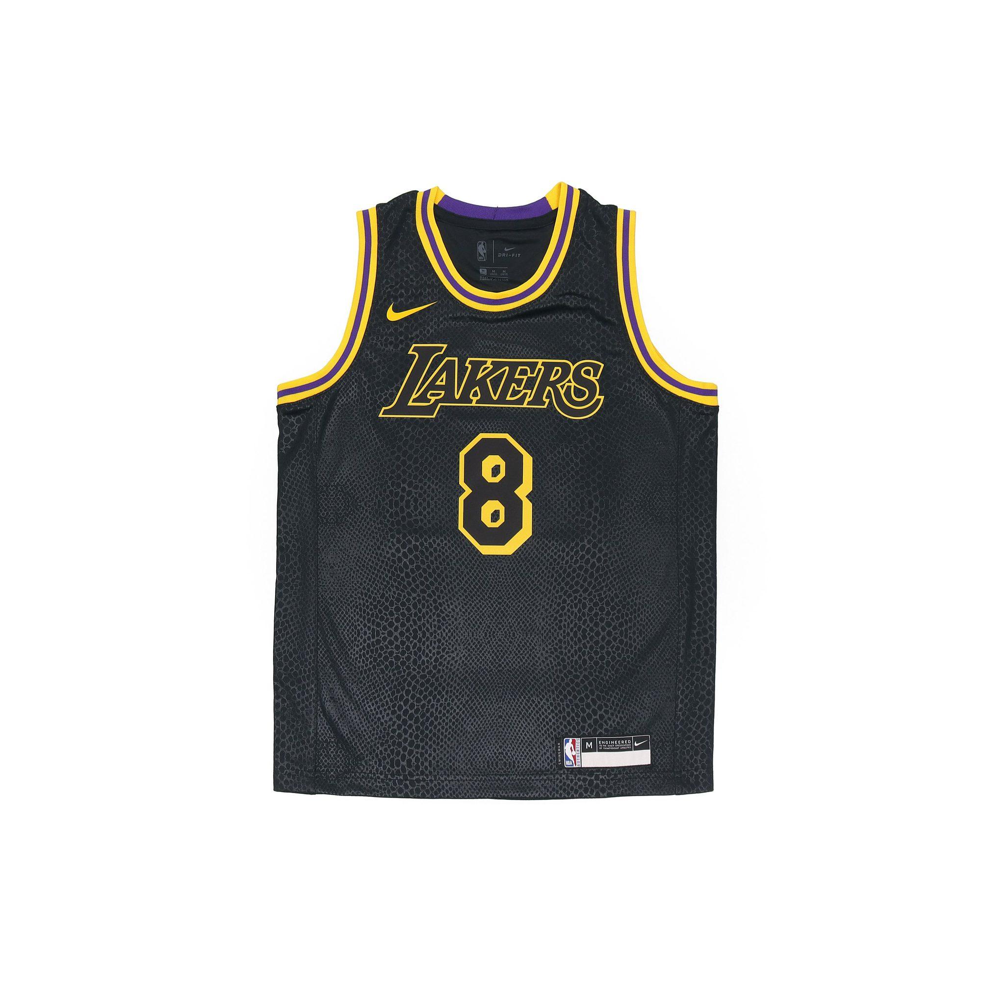 Nike Kinder Los Angeles Lakers Kobe Bryant Black Mamba Swingman Trikot DM1576-010 L schwarz