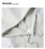 Men's Autumn Logo Embroidered Hooded Sweatshirt - Casual Loose Fit Pullover