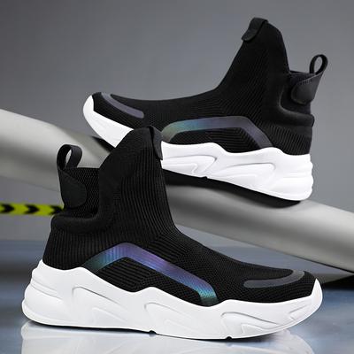 Sokken Loopschoenen Koppels Sneakers Sportschoenen Dames/Man Ademend Casual Elasticiteit Platform Vulcaniseer Enkellaarzen