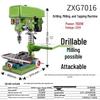 Eberle Multi-function Benchtop Drill Mill Tap Machine CN Plug (adapter Included)