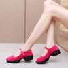 New Old Beijing Cloth Shoes Mom Dance Shoes Hotel Etiquette Service Work Shoes Polyurethane Sole Women's Shoes