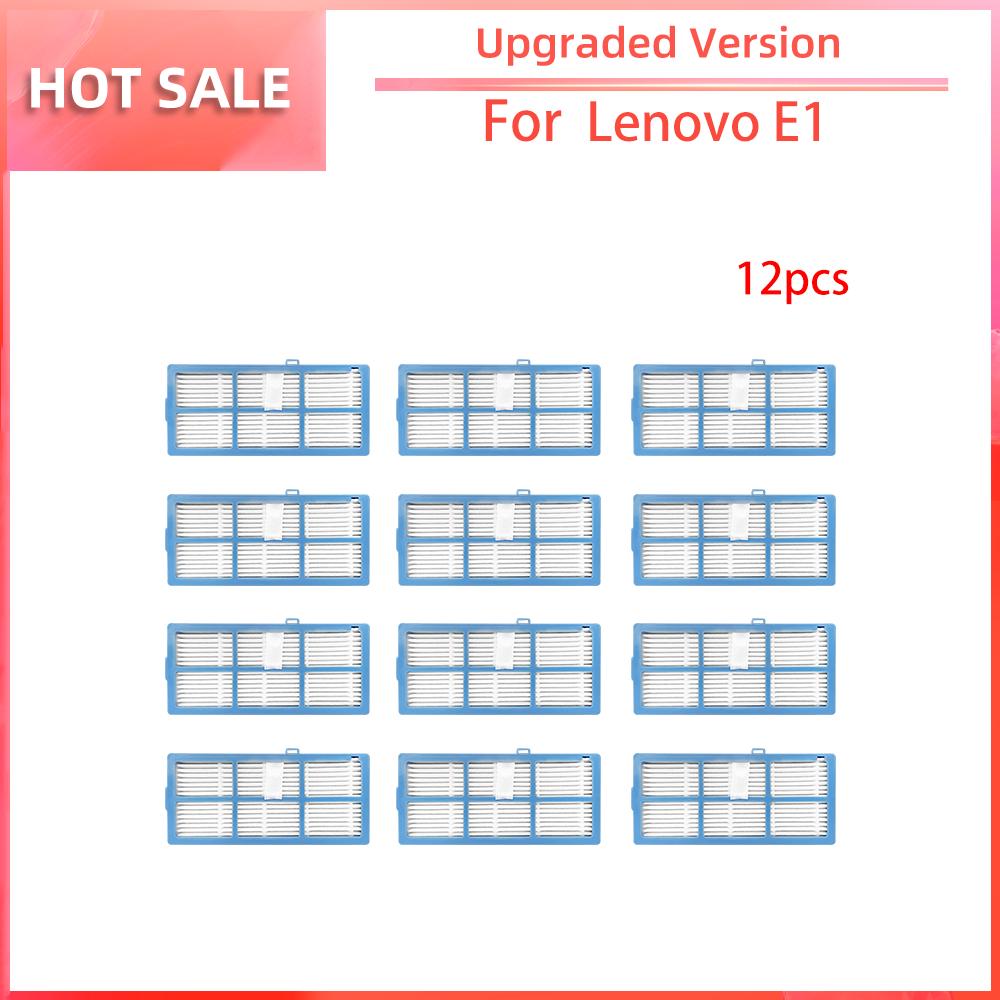 Compatible for Lenovo E1 Robot Vacuum Main Side Brush HEPA Filter Mop Pad Replacement Spare Parts Accessories