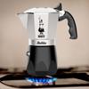 BIALETTI BRICKA NEW 4-Cup Stovetop Coffee Maker, Espresso Maker, and Mocchinetta