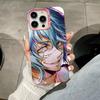 JJK Mahito Phone Case for iPhone 17 16 15 14 13 12 11 X XR XS Air Pro Max Plus Pink Colorful Silver Cover