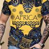 Men's Fashion 3D Printed Men's T-Shirt Round Neck Short Sleeve Trendy Street Wear
