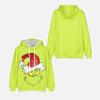 NEUE Mode für Fans von The Grinch Bedrucktes Hoodies-Sweatshirt Outdoor-Sport Cosplay-Pullover Hoodie Cosplay-Kostüm