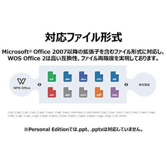 Kingsoft WPS Office 2 Personal Edition Highly compatible with Microsoft and Windows [DVD included] Office, Word, Excel, PDF, [Permanent Edition]