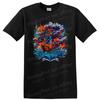 Anime Pirate Ship T Shirt W Straw Hat Skull Fire Ocean Waves Adventure Art Tee