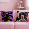 SingerJJimi HHendrix Pillow Case Soft Plush Fabric DoubleSided Printed Cushion Cover Warm Winter Sofa Pillow Case