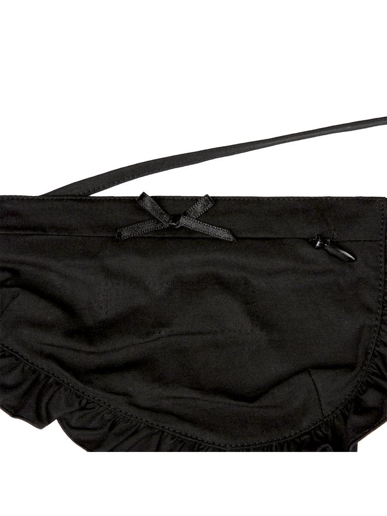 Tuomio Strappy Coin Bag [Black]
